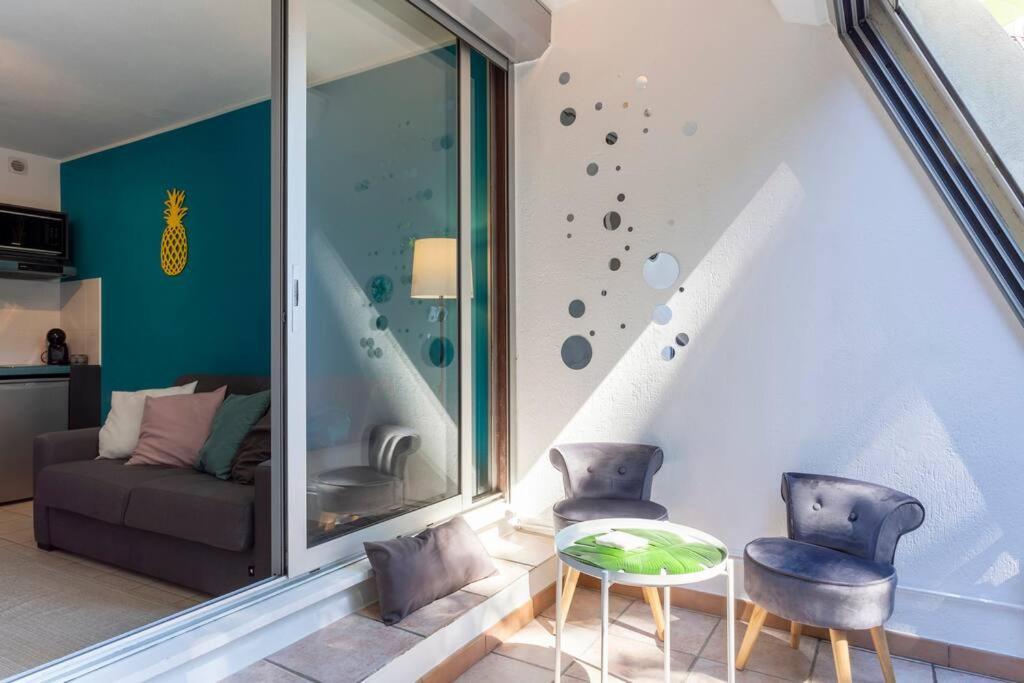 Chez Alexandra - Elegant Studio Avec Parking A Proximite Des Plages ラ・グランド・モット エクステリア 写真